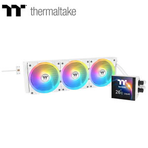 Thermaltake�b�T�[�}���e�C�N CPU�N�[���[ MAGFloe 360 Ultra Snow Edition All-In-One Liquid Cooler System�i�z���C�g�j CL-W433-PL12SW-A