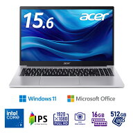 Acer｜エイサー 15.6型 ノートパソコン Aspire Lite　(Core 3 N355/メモリ 16GB/SSD 512GB/Windows 11Hom…