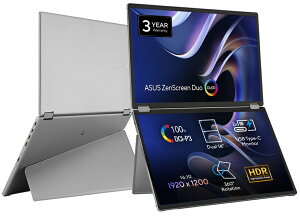 ASUSbGCX[X oCtfBXvC(14^/OLED/WUXGA 1920×1200/1ms/HDR/~jHDMI/USB Type-C/VESA/3Nۏ)(ubN) MQV[Y MQ149CD