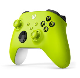 マイクロソフト Xbox ワイヤレス コントローラー （エレクトリック ボルト） [QAU-00023 Xboxコントローラー エレクトリックボルト]