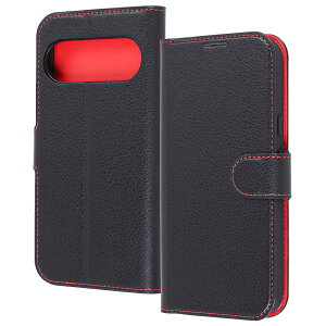 ���C�A�E�g Google Pixel 10/10 Pro Like standard �蒠�^���U�[�P�[�X �V���v�� �}�O�l�b�g�i�u���b�N/���b�h�j RT-GP10PELC1/BR