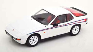 KK Scale 1/18 Porsche 924 Martini 1985 white/red/blue�yKKDC180722�z �~�j�J�[