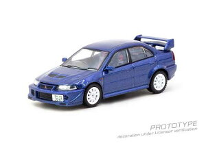 �^�[�}�b�N���[�N�X 1/64 Mitsubishi Lancer Evolution VI Tommi Makinen Edition Blue�yT64R-021-TMEB�z �~�j�J�[