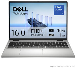 DELLbf 16^ m[gp\R Dell 16 DC16250yJoshinIWiziCore 7 150U/ 16GB/SSD 1TBj-J[v`iVo[ ND76-FWSJ