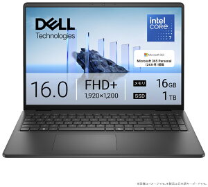 DELLbf 16^ m[gp\R Dell 16 DC16250yJoshinIWiziCore 7 150U/ 16GB/SSD 1TB/Officej-J[{ubN ND76-FWM3BJ