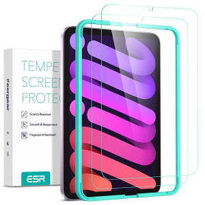 ESR iPad mini 6/mini 7 2021/iPad mini (A17Pro) pKXtB@Screen Protector Compatible 2 Pack 3C04210010104