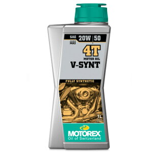 fCgi MOTOREX V-SYNT 4T y20W-50z 1L 49468 DAYTONA MOTOREX