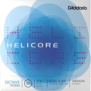 �_�_���I �o�C�I�������Z�b�g(4/4�X�P�[��) H350 4/4M D'Addario�@Helicore Octave Violin Strings
