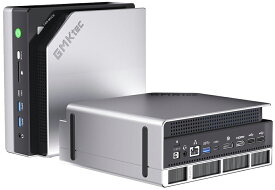 GMKtec｜ジーエムケーテック 超小型 デスクトップパソコン Nucbox EVO-X2(Windows 11 Pro/Ryzen AI Max+ 395/メモリ 128GB/SSD 2TB) 高性能AIミニPC EVOX21282TW11PAI395
