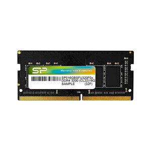 Silicon PowerbVRp[ DDR4-3200iPC4-25600jCL22 1.2V Non-ECC Unbuffered 260pin SODIMM 16GB SP016GBSFU320F02