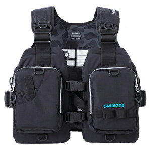 シマノ ゲームベストライト フリーサイズ(ブラック) 759641 SHIMANO VF-068T フローティングベスト