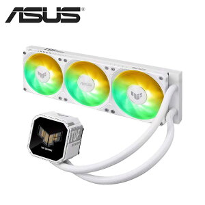 ASUSbGCX[X ASUS TUF Gaming LC III 360 ARGB LCD White Edition I[CȈՐCPUN[[ (tJ[LCDAARGBgvt@) TUF GAMING LC III 360 ARGB LCD WHT