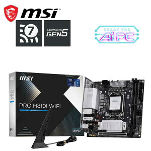 MSI�b�G���G�X�A�C MSI PRO H810I WIFI �}�U�[�{�[�h�i�u���b�N�j PROH810IWIFI