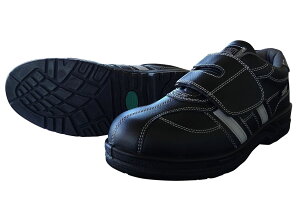 喜多 耐油底・静電防止セーフティスニーカー JSAA A種認定(ブラック 26.5) MK7800-BK-26.5 KITA