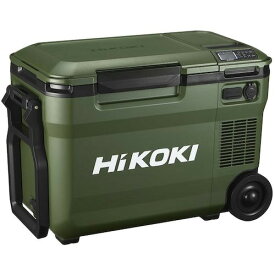 UL18DBA-WMGZ HiKOKI 18V-14.4V　コードレス冷温庫大容量サイズ25L　フォレストグリーン　マルチボルトセット品 ハイコーキ [UL18DBAWMGZ]