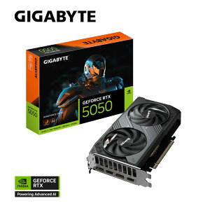 GIGABYTEbMKoCg GIGABYTE GeForce RTX 5050  WINDFORCE I[o[NbN fAt@ OtBbN{[h GV-N5050WF2OC-8GD