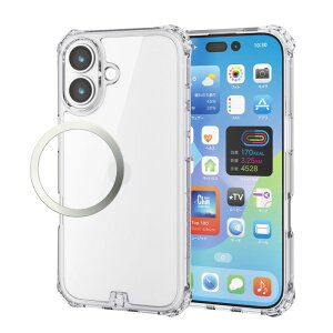 GR iPhone17 ZEROSHOCK CrWuP[X ^XebJ[tiNAj PM-A25AZEROTCR