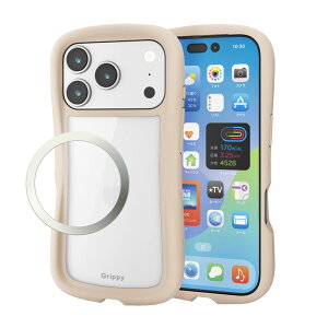 GR iPhone17 Pro Grippy nCubhP[X t[J[ ^XebJ[tix[Wj PM-A25CGRPFCBE