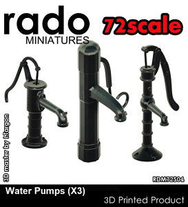���h�~�j�`���A 1/72 1930-40�N��̎艟���|���v(3�^�C�v 3D�v�����g��)�yRDM72S04�z �f�B�e�[���A�b�v�p�[�c