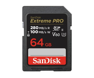 SanDiskbTfBXN TfBXN GNXg[ v SDXC UHS-II V60 64GB SDSDXEP-064G-JNJIP