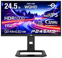 Titan Army｜タイタンアーミー ゲーミング液晶ディスプレイ(24.5型/FAST IPS/QDLED/WQHD 2560×1440/320Hz/1ms/HDR100…