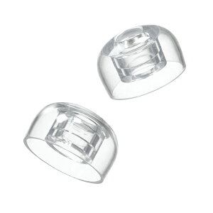 ���f�B�E�X �C���[�s�[�X�Z�b�g�i�N���A�j�yM�T�C�Y×3�Z�b�g�z�sDeep Mount Earpiece ZONE for TWS�t HP-DME22CL-TWS radius Deep Mount Earpiece ZONE for TWS