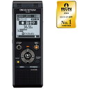 OM SYSTEM リニアPCM対応ICレコーダー8GBメモリ内蔵 WS-883-BLK