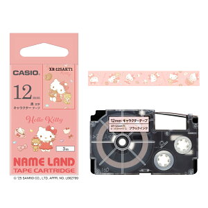 JVI e[vJ[gbWi12mm/TILN^[e[v/n[LeBj CASIO NAME LANDil[hj XR-12SAKT1