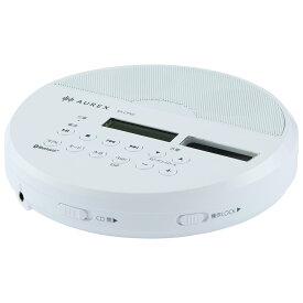 東芝 Bluetooth対応ポータブルCDプレーヤー（ホワイト） AX-CP50(W) TOSHIBA AUREX