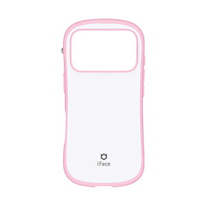 Hamee iPhone 17 Pro用 MagSynqケース iFACE FIRST CLASS PASTEL(パステルピンク/ホワイト) 41-182851