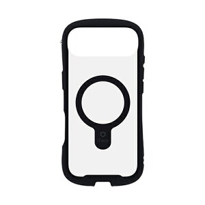 Hamee iPhone Air�p MagSynq�����K���X�N���A�P�[�X iFACE REFLECTION�i�u���b�N�j 41-183292