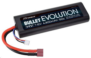 G-FORCE Bullet Evolution LiHV 7.6V 4300mAh�yGFG012�z ���W�R���p