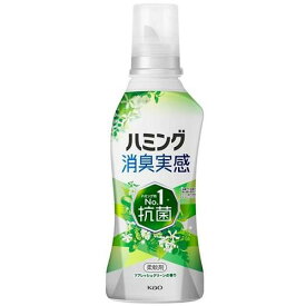 ハミング消臭実感 リフレッシュグリーンの香り 本体 510ml 花王 HMSJグリ-ンホン510ML