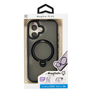 �T���N���X�g iPhone 17�p �}�O�X�^�v���X�P�[�X�i�u���b�N�j SUNCREST I39FIJS02