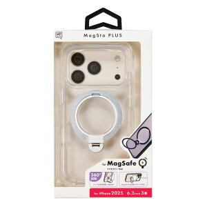 �T���N���X�g iPhone 17 Pro�p �}�O�X�^�v���X�P�[�X�i�N���A�j SUNCREST I39RIJS01