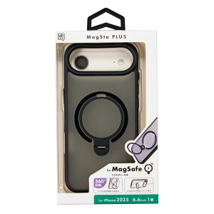 �T���N���X�g iPhone Air�p �}�O�X�^�v���X�P�[�X�i�u���b�N�j SUNCREST I39CIJS02