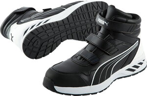 v[} JAPAN ATHLETIC Rider 2.0 Black Mid 25.5cm JSAAKi A 63.352.0-BK-25.5 PUMA SAFETY