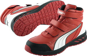 v[} JAPAN ATHLETIC Rider 2.0 Red Mid 28.0cm JSAAKi A 63.354.0-RED-28.0 PUMA SAFETY