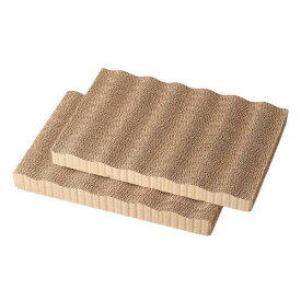 ニャンコロビー WAVE 交換用爪とぎ 2個入 エイムクリエイツ ニヤンコロビ-WAVEリフイル2P