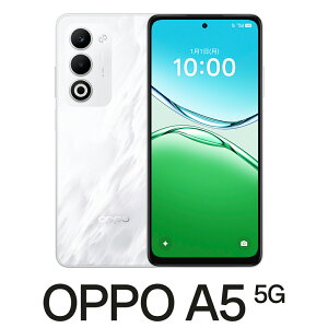 OPPO�i�I�b�|�j OPPO A5 5G�i4GB/128GB�j - �z���C�g�iSIM�t���[�Łj CPH2735 WH(A5 5G)