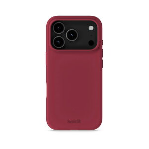 Holdit�i�z�[���f�B�b�g�j iPhone 17 Pro�p �\�t�g�^�b�`�V���R�[���P�[�X�iRed Velvet�j 16815(HOLDIT)