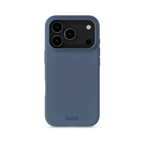 Holdit�i�z�[���f�B�b�g�j iPhone 17 Pro MAX�p �\�t�g�^�b�`�V���R�[���P�[�X�iPacific Blue�j 16817(HOLDIT)