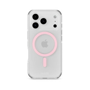Holdit�i�z�[���f�B�b�g�j iPhone 17 Pro MAX�p MagSafe�Ή� �ϏՌ��P�[�X�iPink/Transparent�j 16846(HOLDIT)