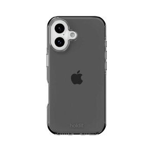 Holdit�i�z�[���f�B�b�g�j iPhone 17�p Seethru �ϏՌ��N���A�P�[�X�iBlack�j 16933(HOLDIT)