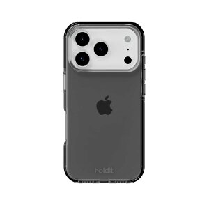 Holdit�i�z�[���f�B�b�g�j iPhone 17 Pro MAX�p Seethru �ϏՌ��N���A�P�[�X�iBlack�j 16963(HOLDIT)