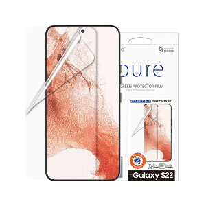 araree Galaxy S22�iSC-51C/SCG13�j�p �S��ʍR�ەی�t�B���� PURE DIAMOND AR22439S22