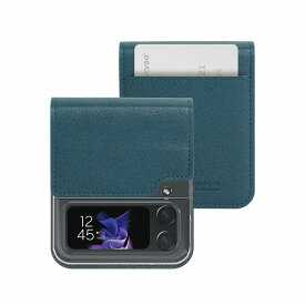 araree Galaxy Z Flip4（SC-54C/SCG17）用 Mustang Diary(アッシュブルー) AR24782GZFP3BL