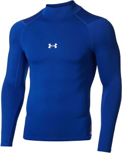 アンダーアーマー コールドギアアーマー コンプレッション ロングスリーブ モックシャツ(Royal・サイズ:3XL) DOM-1375374-400-3XL UNDER ARMOUR COLDGEAR