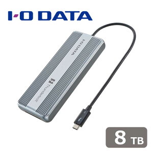 ACEI[Ef[^@bI-O DATA Thunderbolt 5Ή P[ǔ^ |[^uSSD 8TB SSPU-TFC8