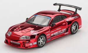 MINI-GT 1/64 Toyota �X�[�v�� (A80) GT-300 Top Secret ���b�h�N����(�E�n���h��)�yMGT01132-R�z �~�j�J�[